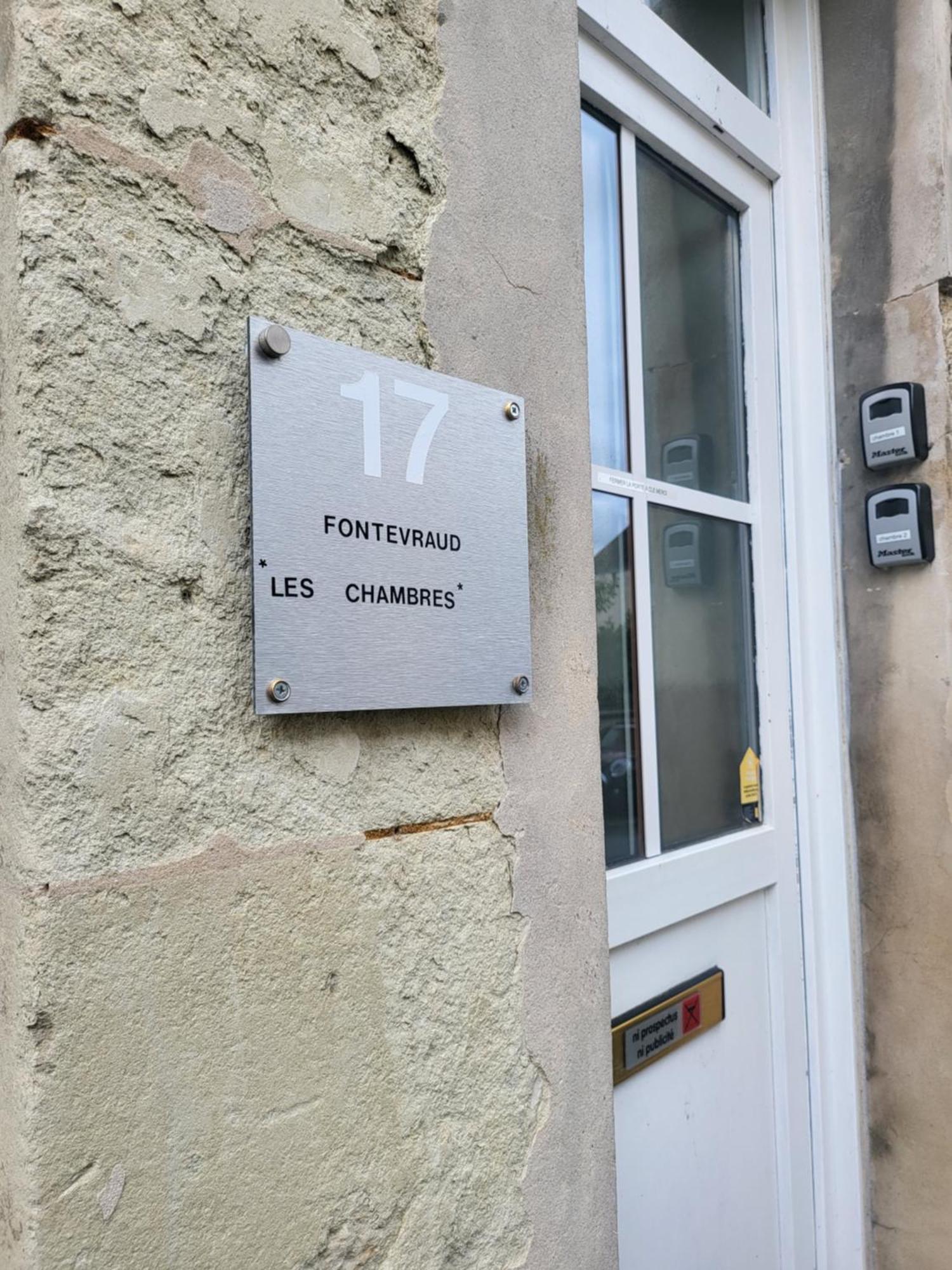Fontevraud Les Chambres Buitenkant foto